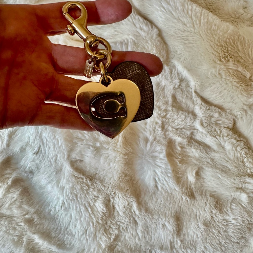 *AUTHENTIC* Coach Bag Charm - Picture 2 of 3
